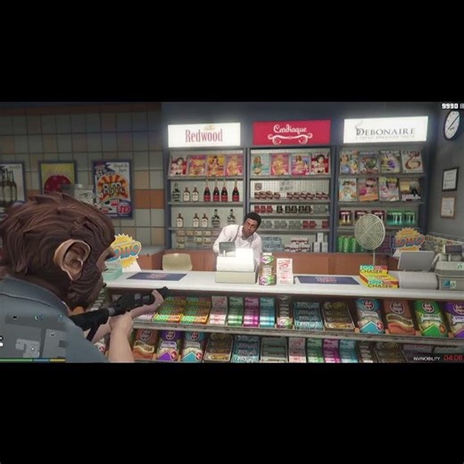 GTA V - Store robbery #gta #gtav