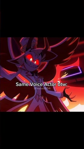 Same VA btw (1)😭 #hazbinhotel #lucifermorningstar #hellaverse