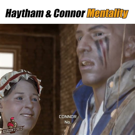 Haytham & Connor Mentality Part 4💀 #assassinscreediii #assassinscreed #gaming