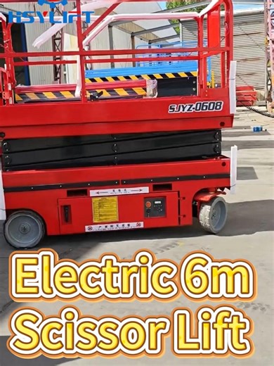 Elevate Your Project with a 6m Scissor Lift
