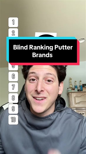 Blind Ranking of Golf Putter Brands by Lefty Love
