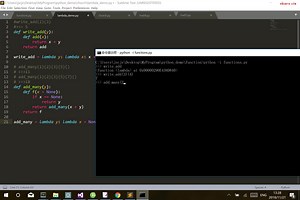 python lambda例题讲解