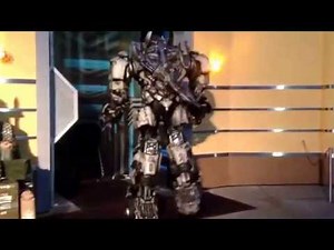 Megatron Walks Universal Studios Hollywood Transformers Character Meet & Greet
