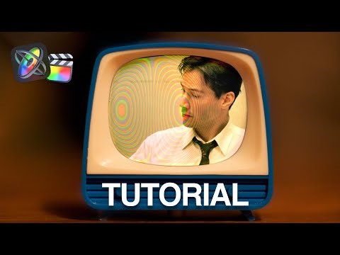 Tutorial: Matrix TV Screen Effect with Displacement and Moiré in Apple Motion