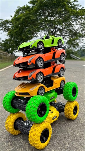 Wow😮RC remote control six stunt moka car came to hand operated 😱|
