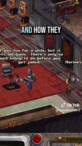 Exploring the Cafe of Broken Dreams in Fallout 2