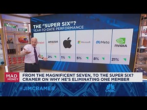 An end to the magnificent seven? Cramer on why he's removing one stock from the group