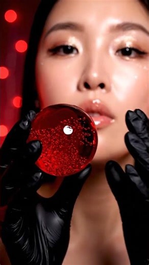 Faux Haunted Blood Crystal ASMR | 8s Crack & Creepy Drip