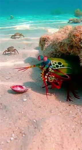 Mantis Shrimp's EXPLOSIVE Strike!