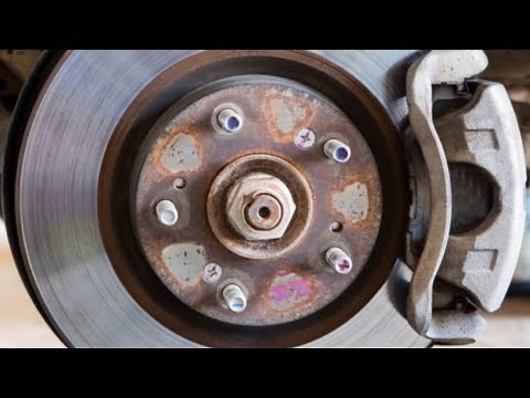 How To Replace Front Brakes And Rotors Honda Accord 1998-2002