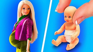 DIYs and crafts for your barbie doll: | 5-Minute Crafts Family