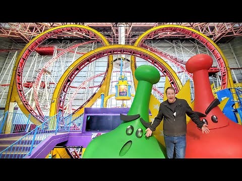 GALAXYLAND POWERED BY HASBRO | Theme Park Tour 2022 | West Edmonton Mall