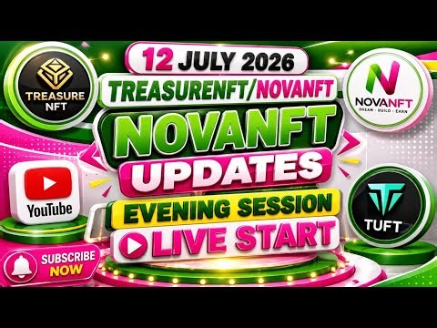 LIVE: TREASURE NFT MEETING | LATEST UPDATES AND INFORMATION | WITHDRAWAL UPDATE NOVANFT |