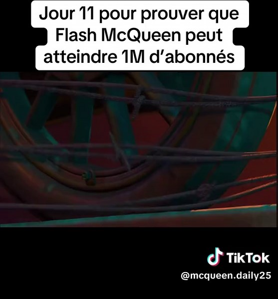 Flash McQueen: Jour 11 vers 1M d'abonnés