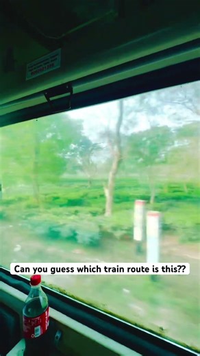 Guess and comment which train route is this? #northbengaltourism #northbengal #offbeattourism