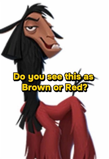Is It Brown or Red? Disney Color Brain Debate