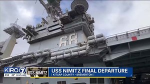 Video: USS Nimitz final departure