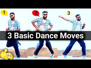 Dance Tutorial For Beginners | 3 Basic Dance Moves | Easy To Learn For Everyone