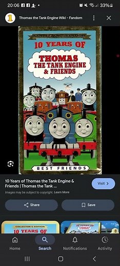 Happy 26th Anniversary 10 Years of Thomas The Tank Engine (1999)