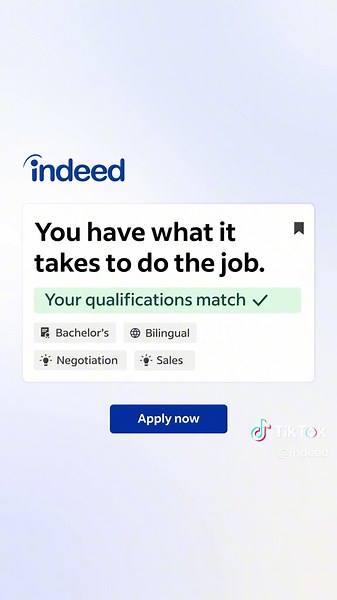 Indeed on TikTok
