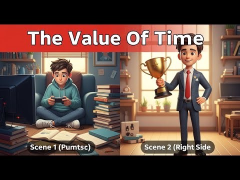 The Value of Time | Best Motivational English Story About Using Time Wisely & Secret to Success