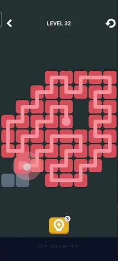 Block Blast One Line Level 32 Solution & Walkthrough | Puzzle Game (Android & iOS Shorts)