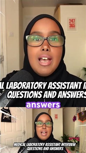 Medical Laboratory Assistant Interview Questions and Answers #biomedicalscience #shorts