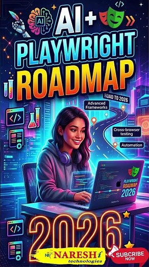 Playwright Automation Testing Roadmap for Beginners 2026 | AI-Powered Jobs 2026 | Naresh IT