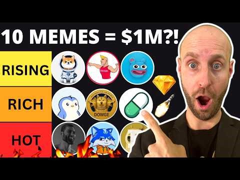 🔥TOP 10 MEMECOINS HEATING UP DURING THIS BITCOIN & ALTCOIN RALLY?!