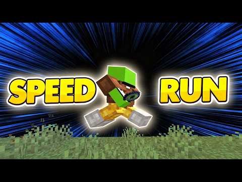 Insane Hardcore Minecraft Speedrun Attempt – So Close to WR!