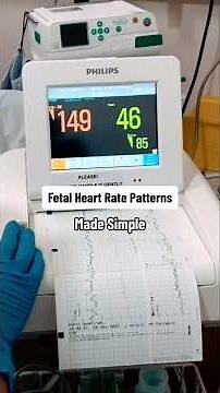 Fetal Heart Rate Patterns Made Easy | CTG Monitor Explained