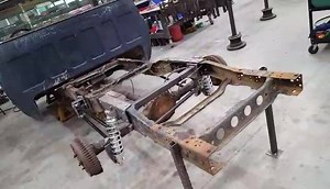 New 1973-1987 Square Body 4-bar Coil-Over rear suspension system. Includes bolt-in C-notch and panhard bar mount crossmember. All of the chassis side mounts line up with factory holes. Includes an aluminum template for cutting the notch. Complete kit with Coil-Overs $1590. BLUE TUESDAY SALE $1250 9" Moser HD housing with 31 spline axles and brackets welded $1350 9" Moser Floater with 31 spline axles and brackets welded $1485 | No Limit Engineering