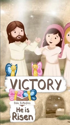 VICTORY: JESUS IS ALIVE! · EASTER FOR KIDS · BIBLE FOR CHILDREN KIDS ANIMATED CARTOON BIBLE #shorts