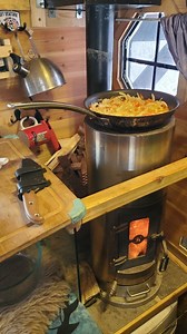 Winter Camping in Alaska with a Wood Stove in a Truck Camper... #woodstove #wintercamping #truckcamper #vanlife #overlanding #tinyhome #tinyhouse #tinyhomeonwheels #alaska #blizzard #snowstorm | Truck House Life