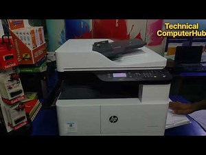 HP LaserJet MFP M438nda | Unboxing| Laser Printer cum Copier Machine | ‪@technicalcomputerhub5834‬