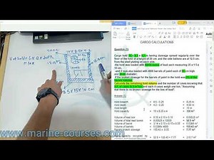 The Art of Ship Cargo Calculation | marine courses center