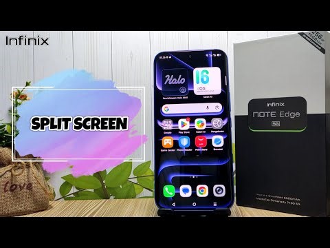 Cara Split Screen Di Hp Infinix Note Edge 5G