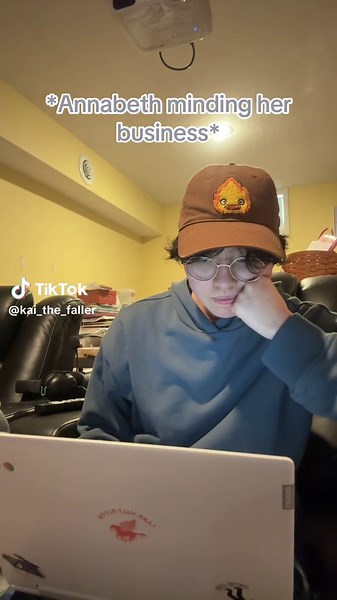 Percy Jackson Shows Off His Shark Onesie to Annabeth