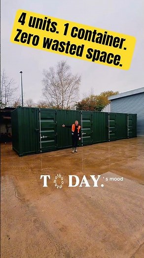 Storage Yard Upgrade: 4-Bay Container Build 💪