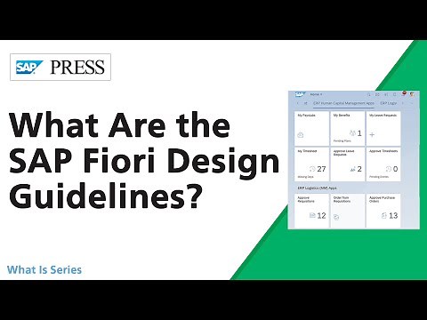 What Are the SAP Fiori Design Guidelines?