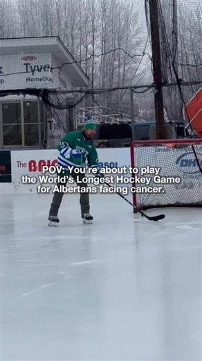 At the heart of the World’s Longest Hockey Game is one shared goal: creating more time for Albertans facing cancer. For 11 days straight, players will be on the ice raising funds to support cancer research and care right here in our province. We spent some time at the rink with the @worldslongestgame cofounder and organizer Brent Saik, talking about why this game exists and what keeps it going year after year. This event is a true team effort made possible by the players, volunteers, and the inc