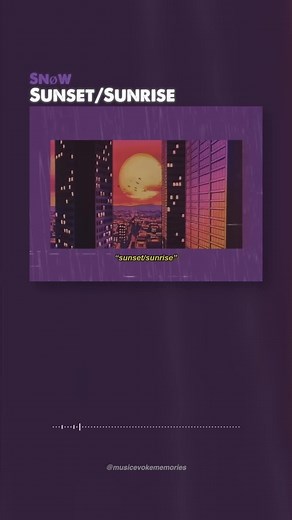 Chilling Sunset and Sunrise Music - Snow