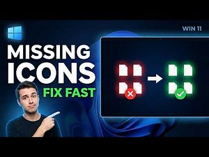 Fix Blank or Missing Desktop Icons on Windows 10 & 11 Step-by-Step Guide