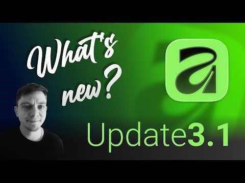 What's New in Affinity 3.1 – March 2026 Update Explained
