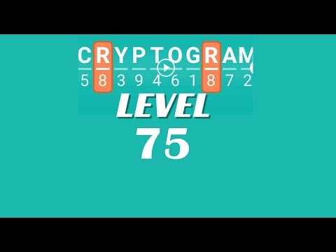 Cryptogram Level 75 Answers ✅ | Go Answer