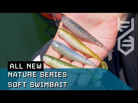 New for 2024 - FishLab Nature Series Soft Swimbait
