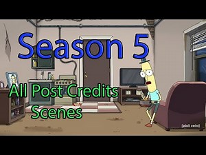Rick and Morty Season 5 - All After Credits Scenes (Episodes 1 - 10) extended