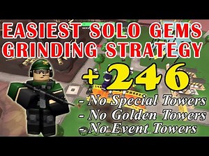 SOLO GEMS GRINDING STRATEGY [NEW EASIEST AND FASTEST HARDCORE SOLO GEMS GRINDING STRATEGY]