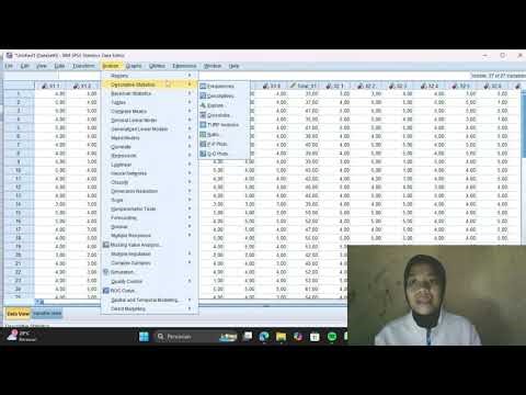Tutorial input data angket dan uji normalitas ke spss