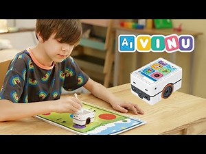 AI VINU: The World’s First Unplugged LCD Coding Robot